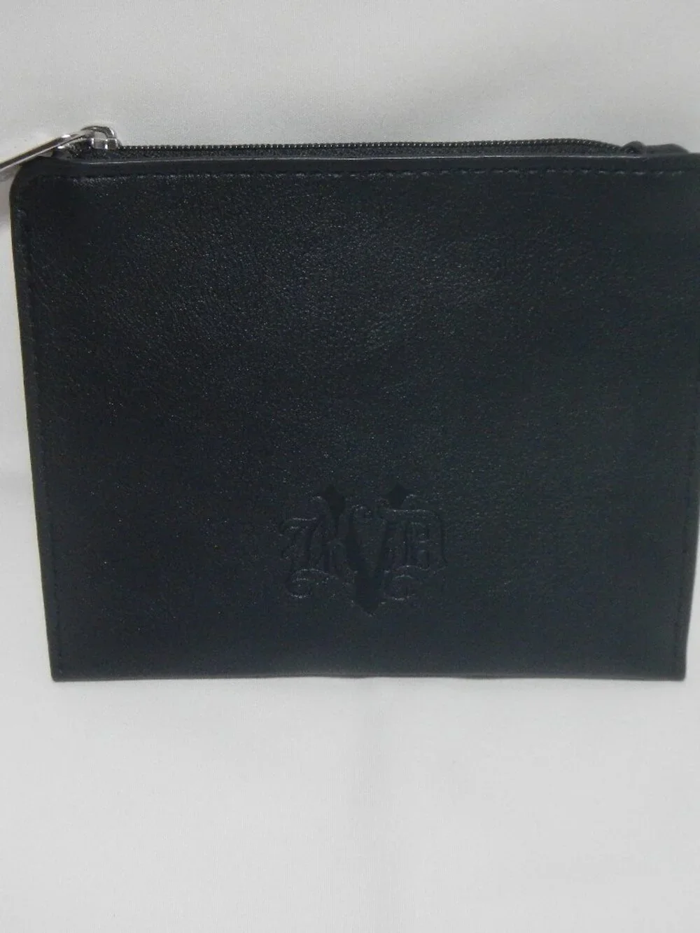 Kat Von D KVD Cosmetic Bag Makep Pouch Wallet Purse Vegan Leather black